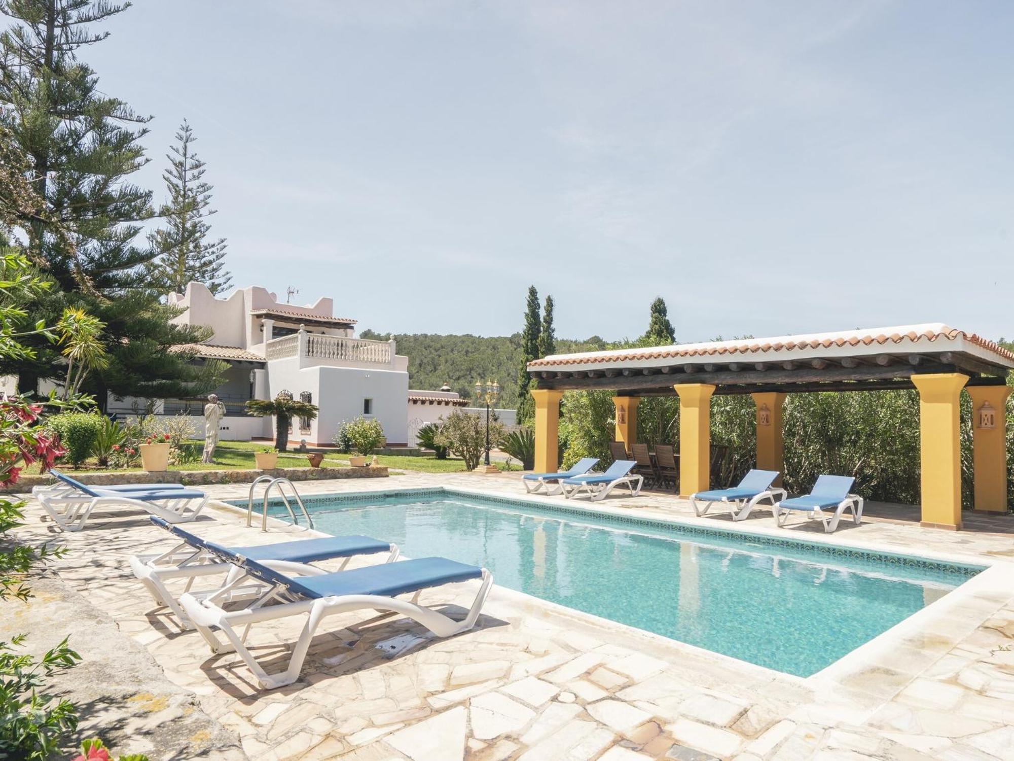 Mansion In Santa Eulalia Del Rio With Private Pool Villa Kültér fotó